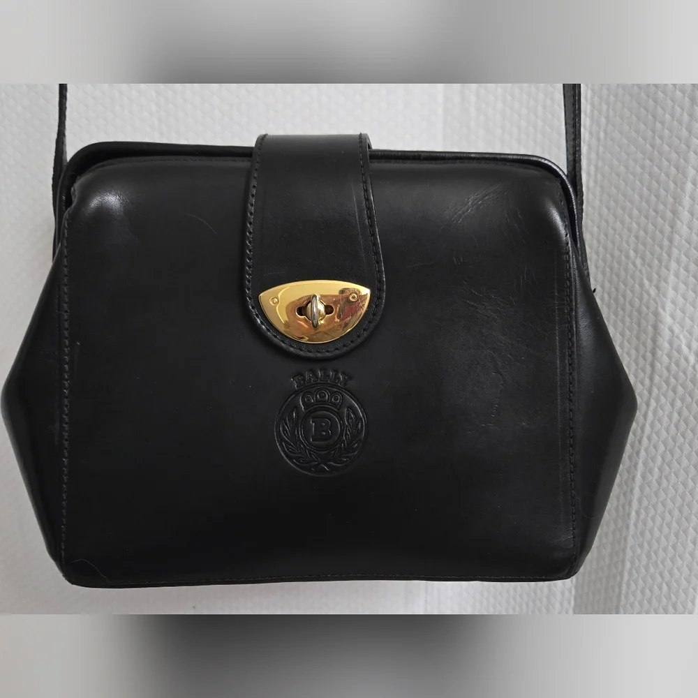 EUC Rare Vintage Bally Doctor-Type Leather Purse - Picture 3 of 11